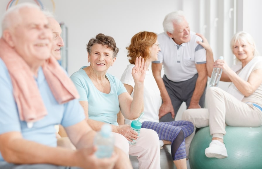 Músculos fuertes, vida activa